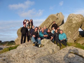 On the Rocks ..... a lovely spring evening